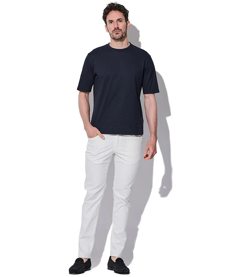 リンクスジャガードTシャツ - Image 4