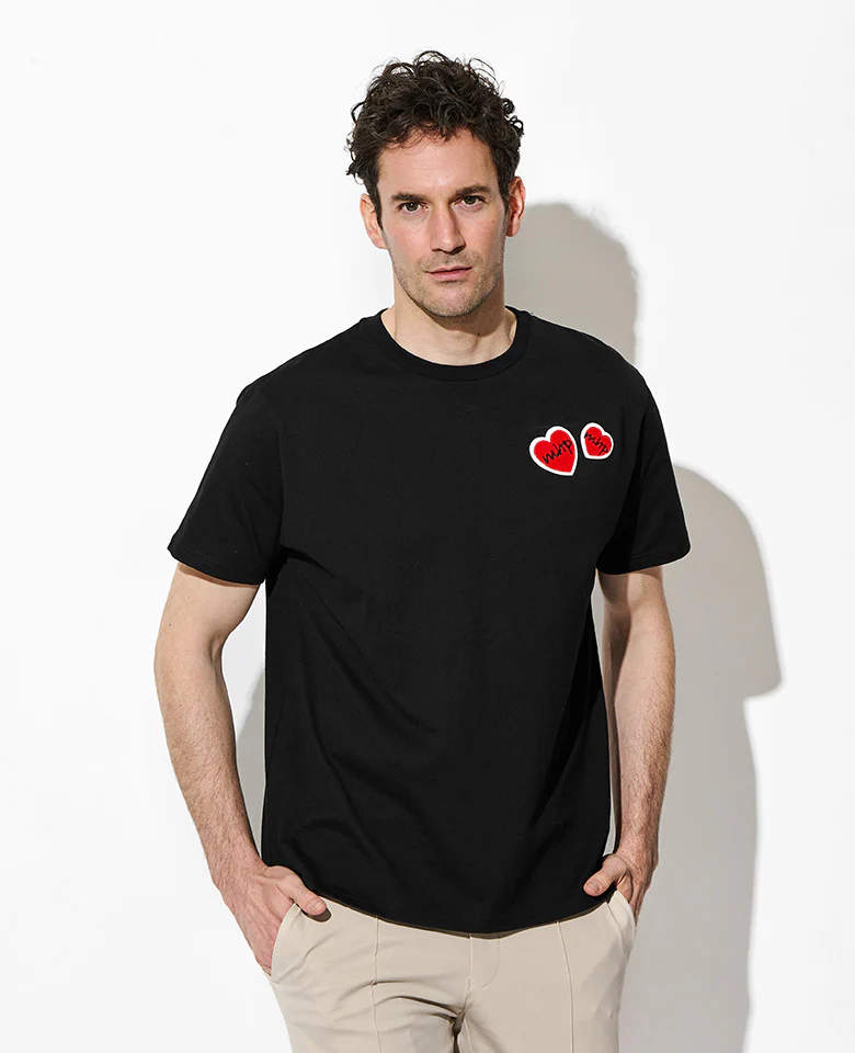 2ハートワッペンTシャツ - Image 4