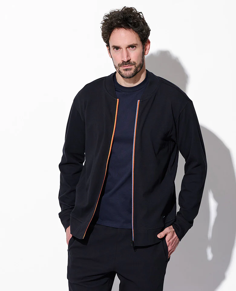 長袖ジップアップブルゾン - Image 9