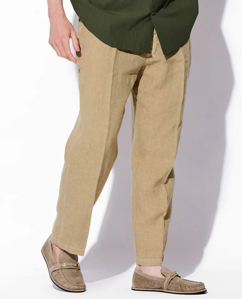 LEON別注 リネン製品染めパンツ - Image 6