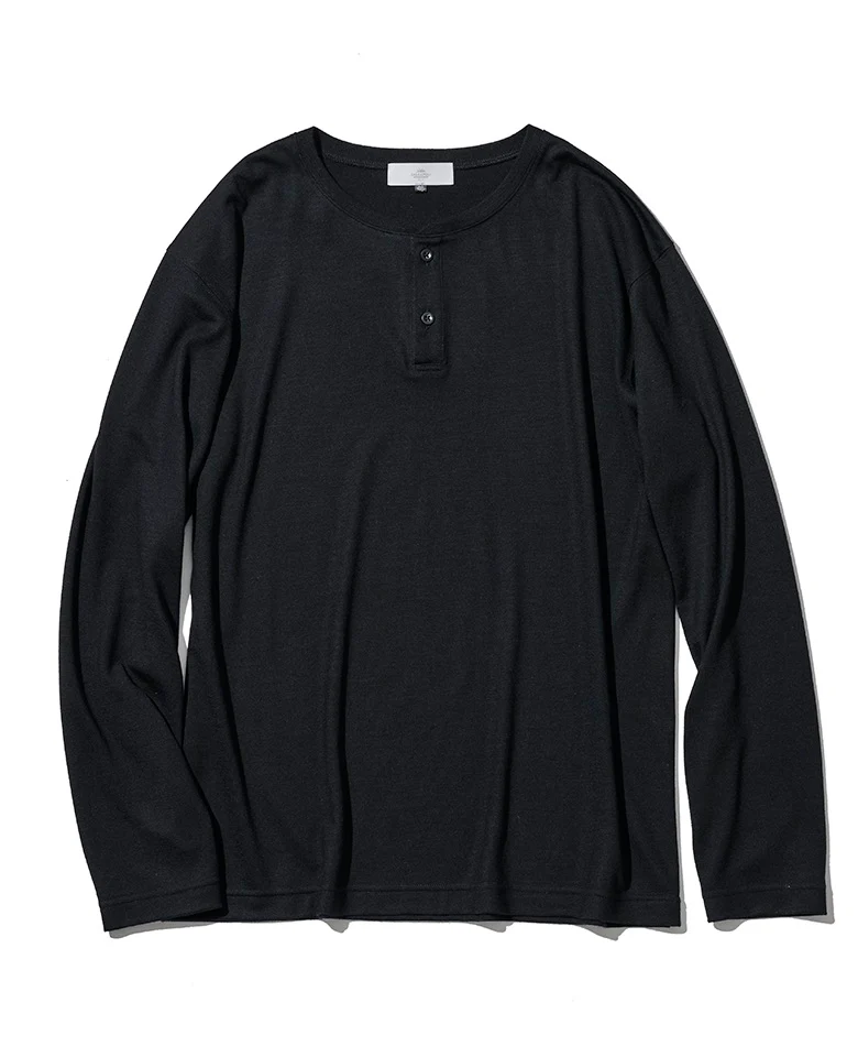 LEON別注 ウールジャージヘンリネックTシャツ - Image 10