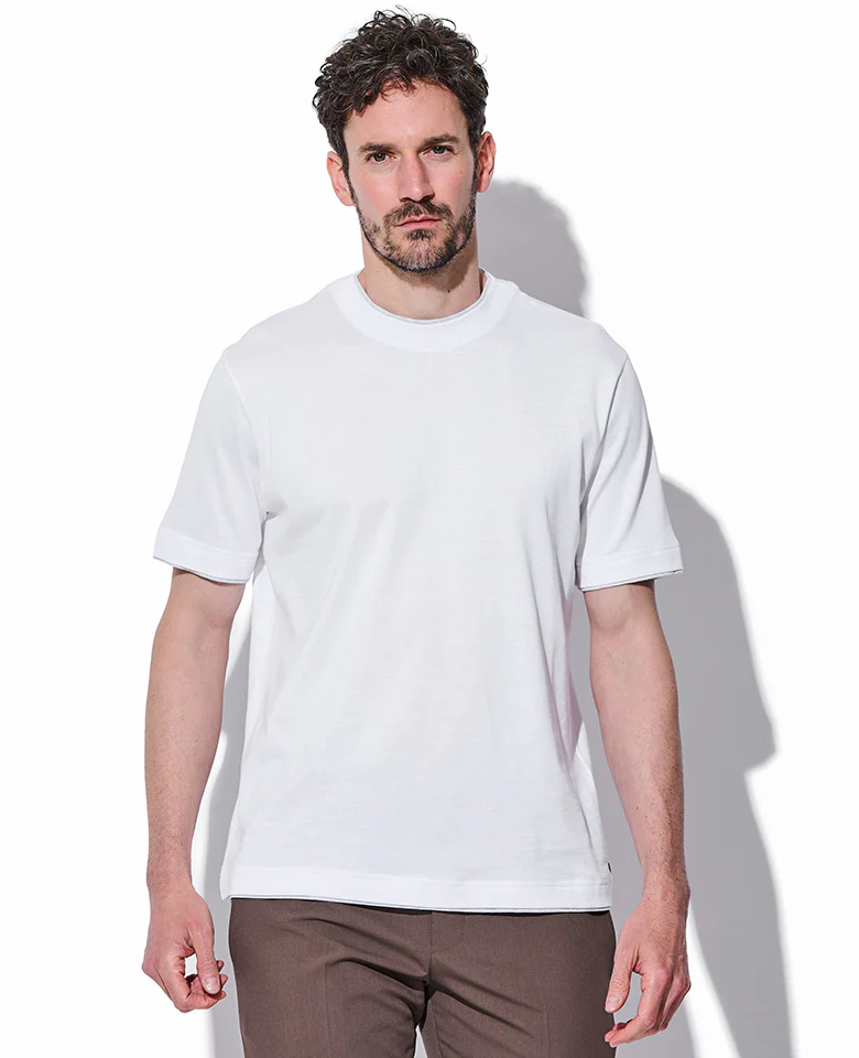 モックネック Tシャツ