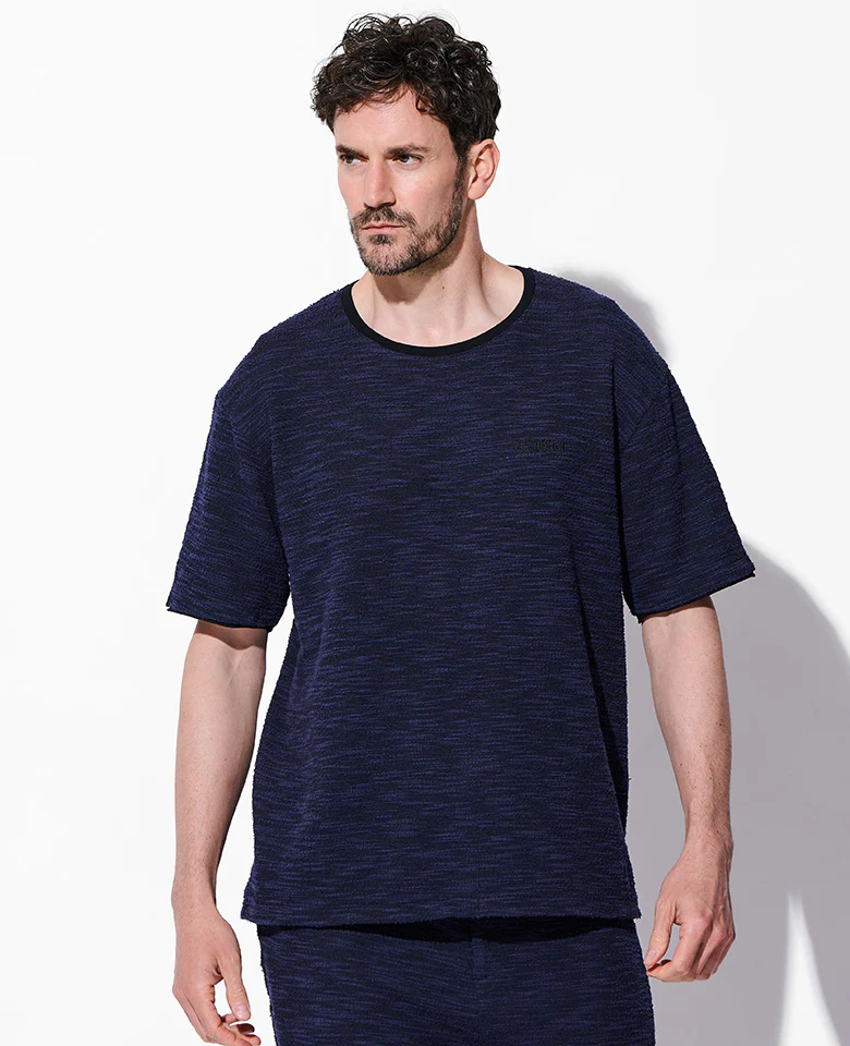 【muta × wjk】ニットジャガード リラックスS/S