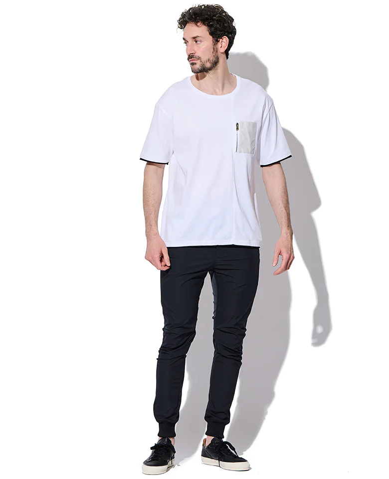 クールタッチ ジップポケットTシャツ - Image 3