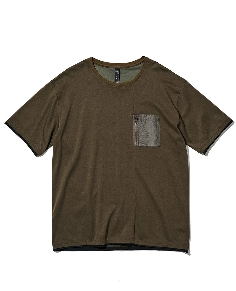 クールタッチ ジップポケットTシャツ - Image 5