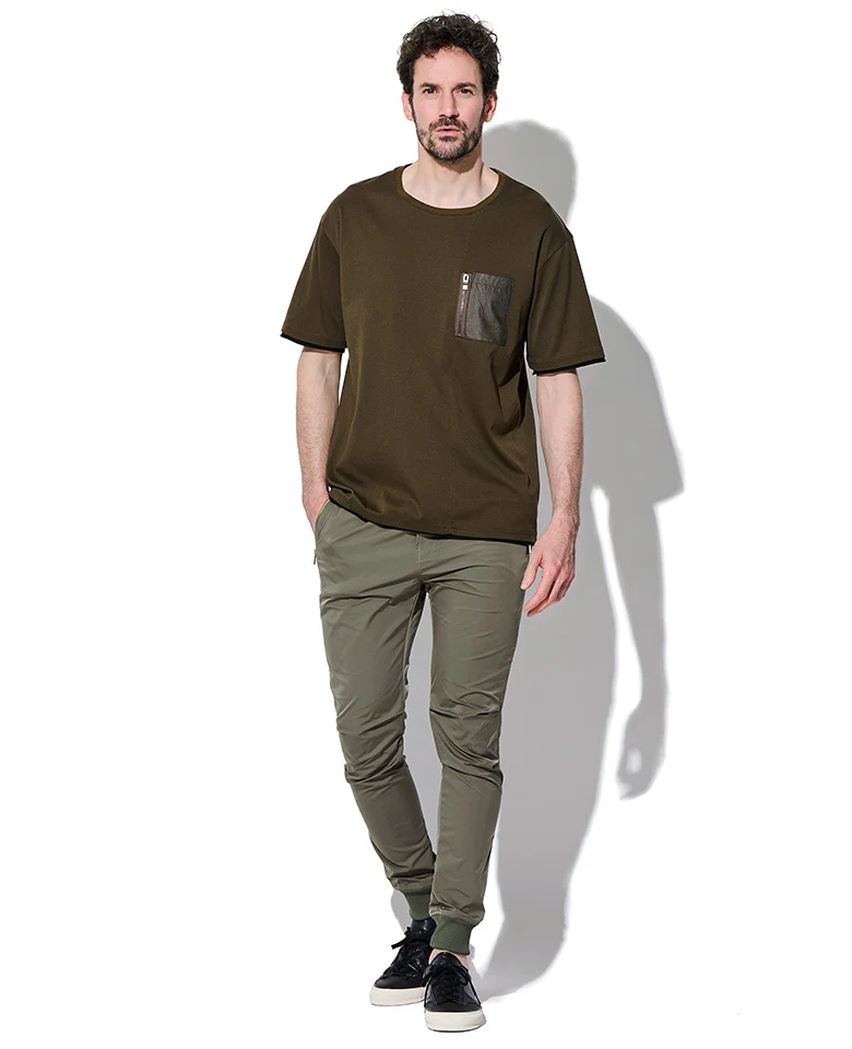 クールタッチ ジップポケットTシャツ - Image 7