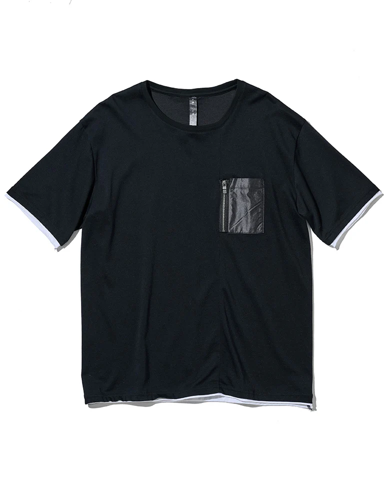 クールタッチ ジップポケットTシャツ - Image 9