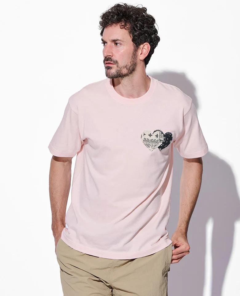 バンダナパネル ハートTシャツ - Image 3