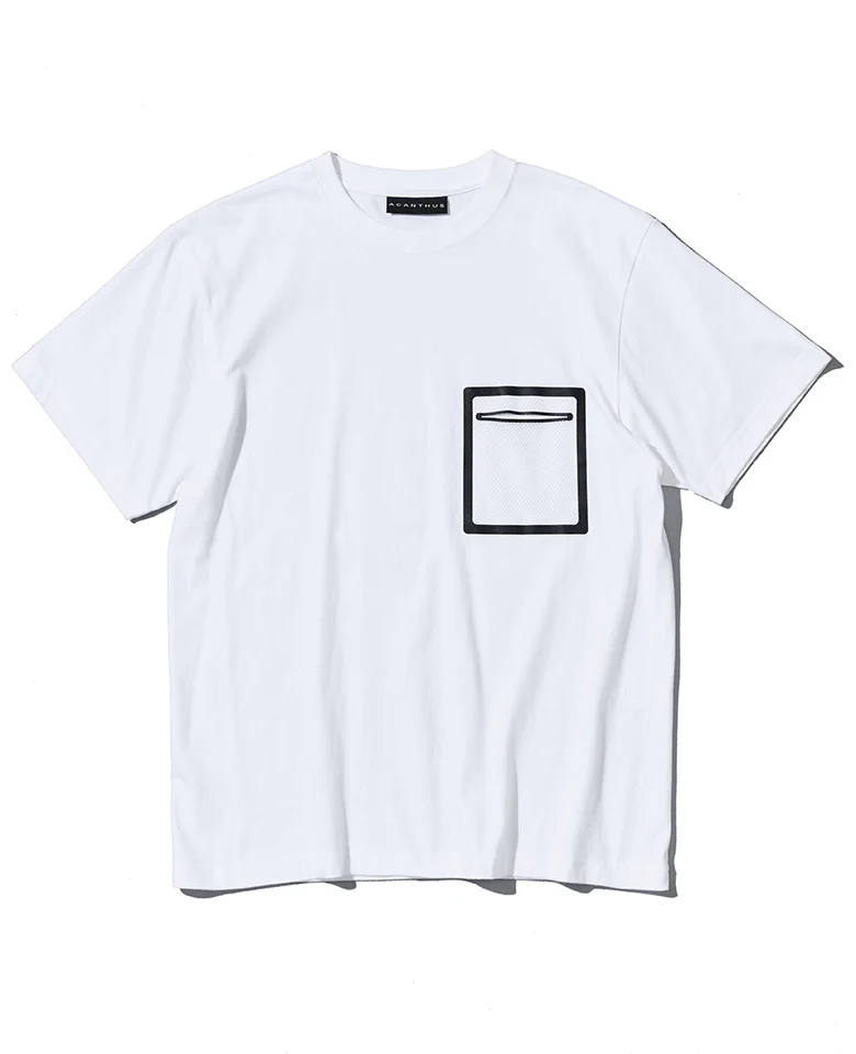 メッシュトリミングポケット Tee - Image 2