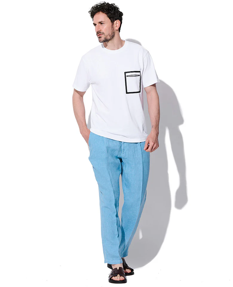 メッシュトリミングポケット Tee - Image 3