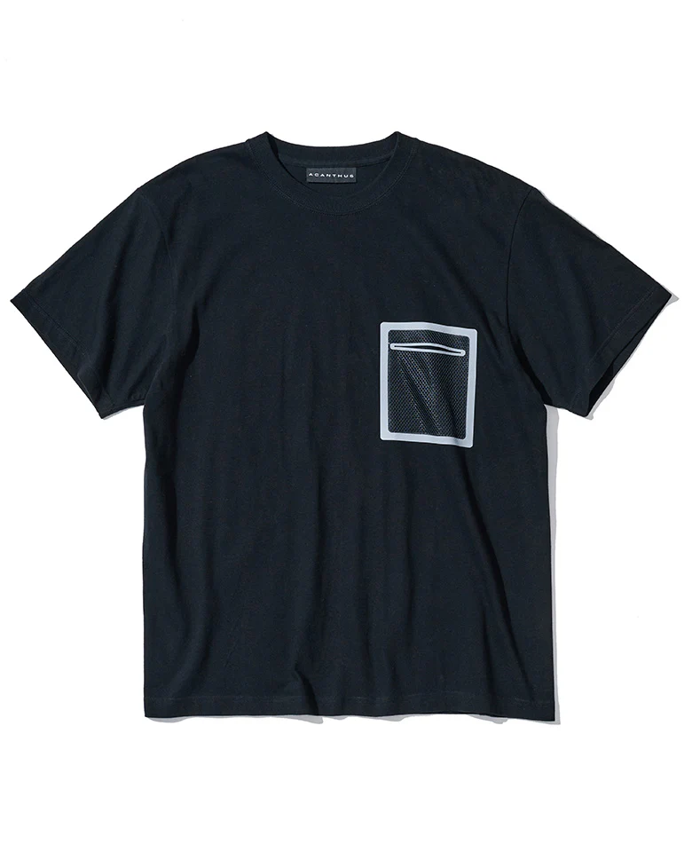 メッシュトリミングポケット Tee - Image 5