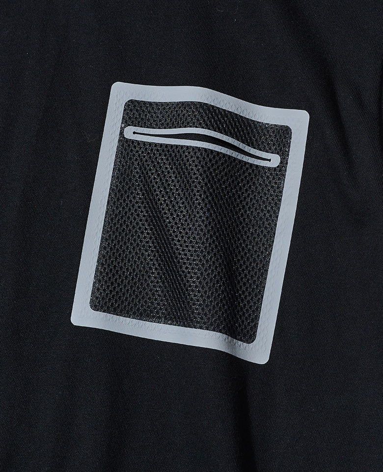 メッシュトリミングポケット Tee - Image 6