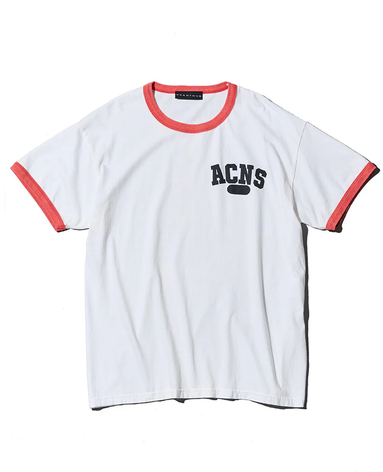エイジングカレッジロゴリンガーTee - Image 2