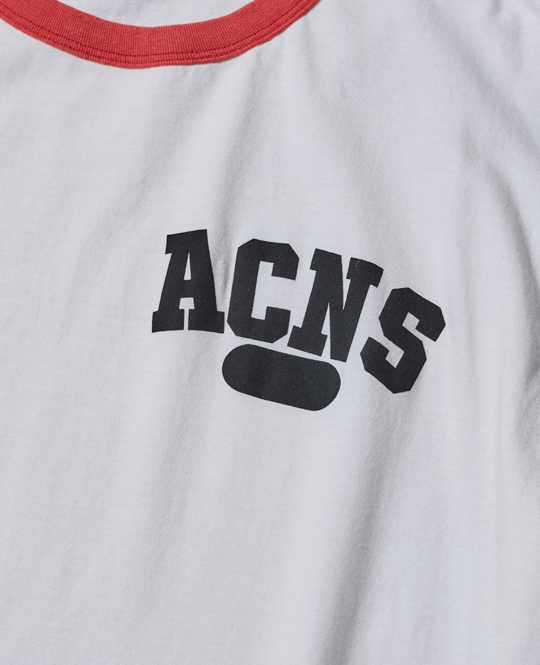 エイジングカレッジロゴリンガーTee - Image 3