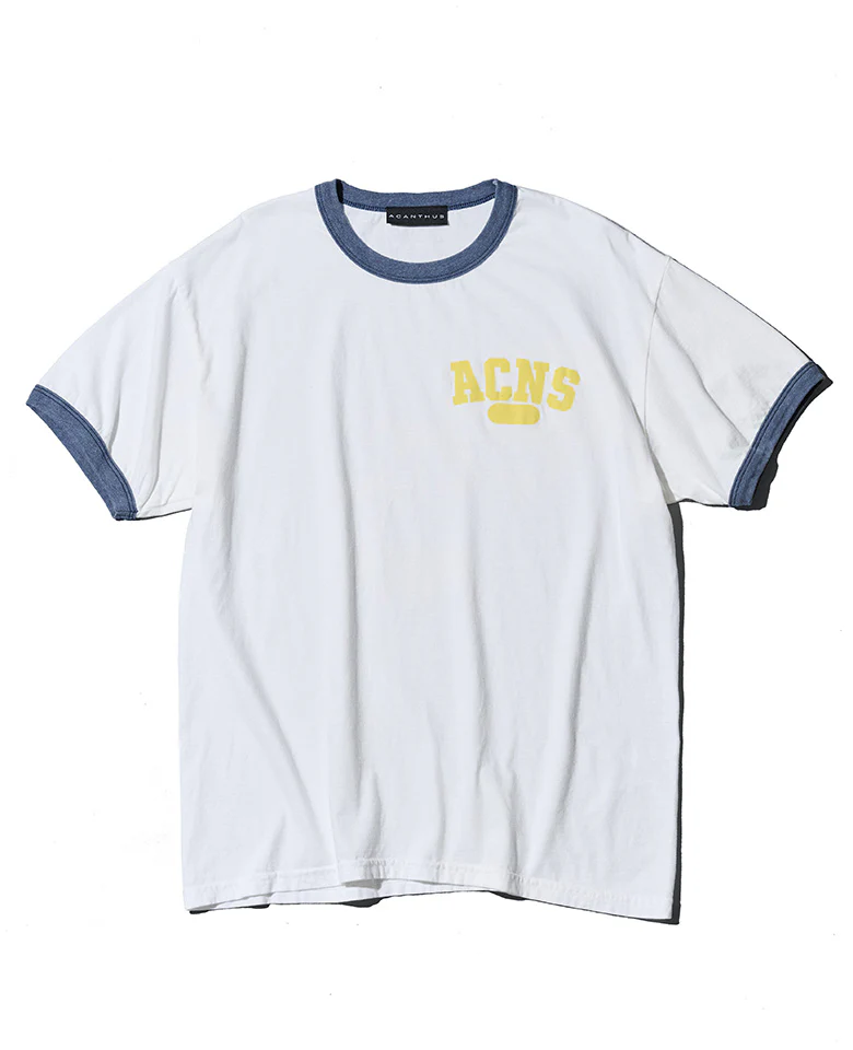 エイジングカレッジロゴリンガーTee - Image 5