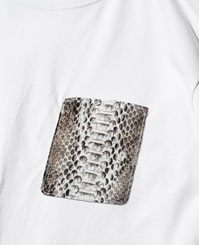 Pythonポケット付きTシャツ - Image 3