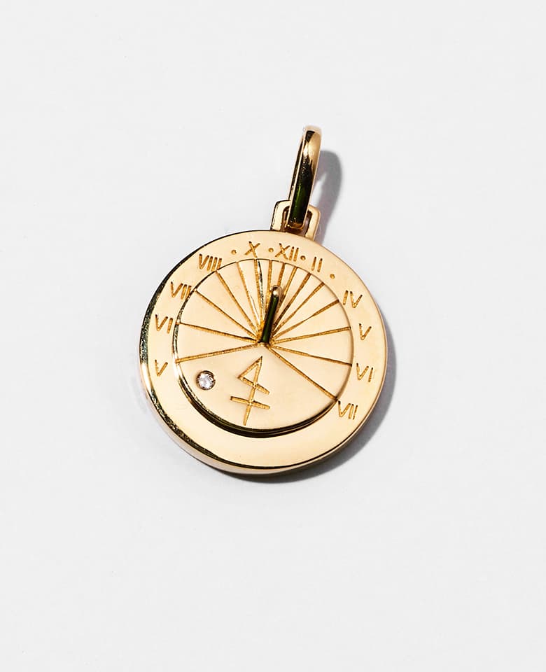 SUNDIAL( K18YG ダイヤモンド)