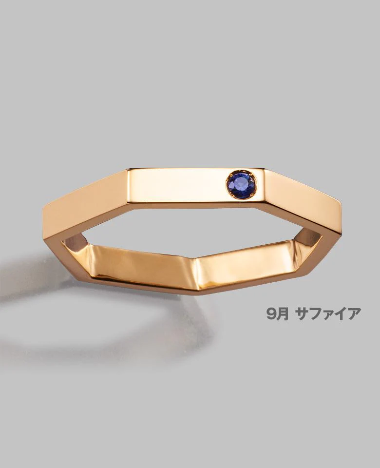 【LEON別注】ヘプタゴンBS三連ピンキーリング - Image 10