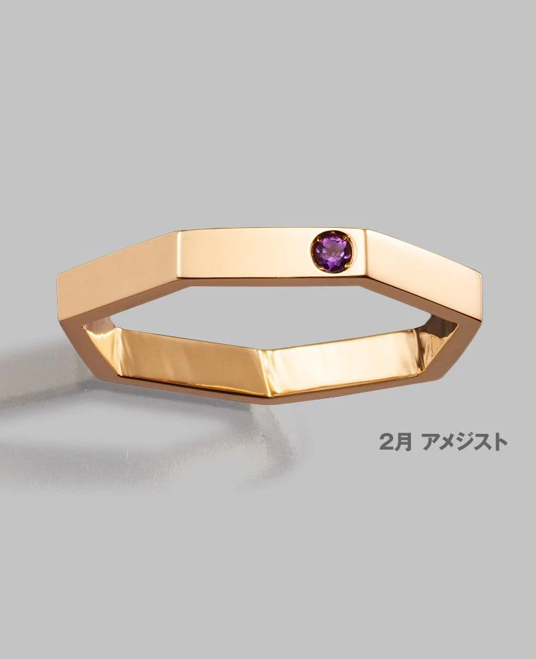 【LEON別注】ヘプタゴンBS三連ピンキーリング - Image 4