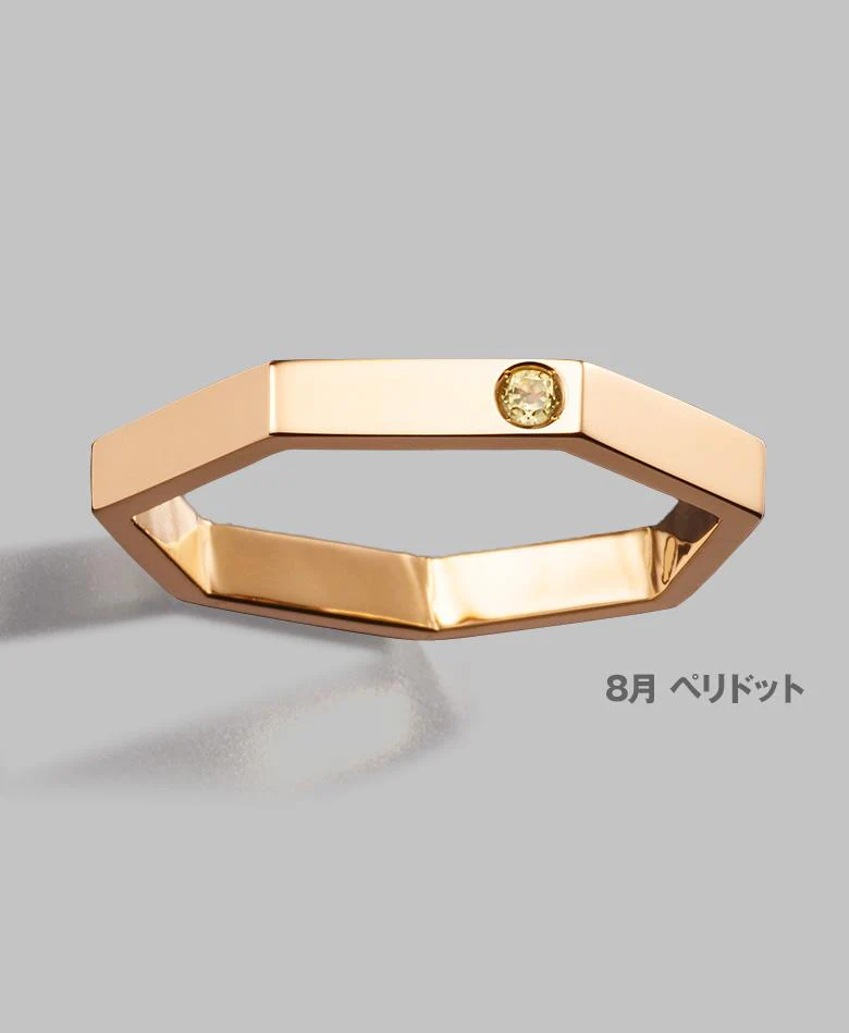【LEON別注】ヘプタゴンBS三連ピンキーリング - Image 9