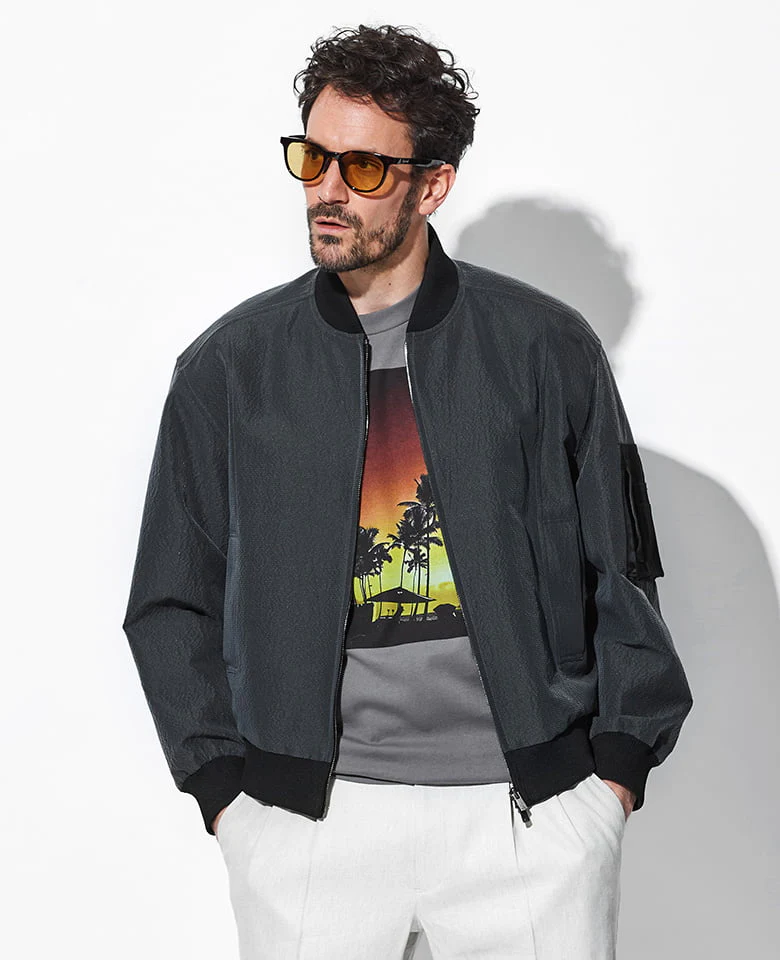 メッシュドライビングブルゾン - Image 8