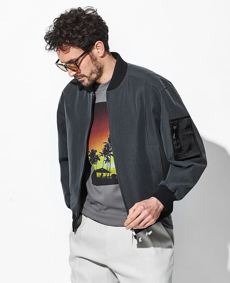 メッシュドライビングブルゾン - Image 9
