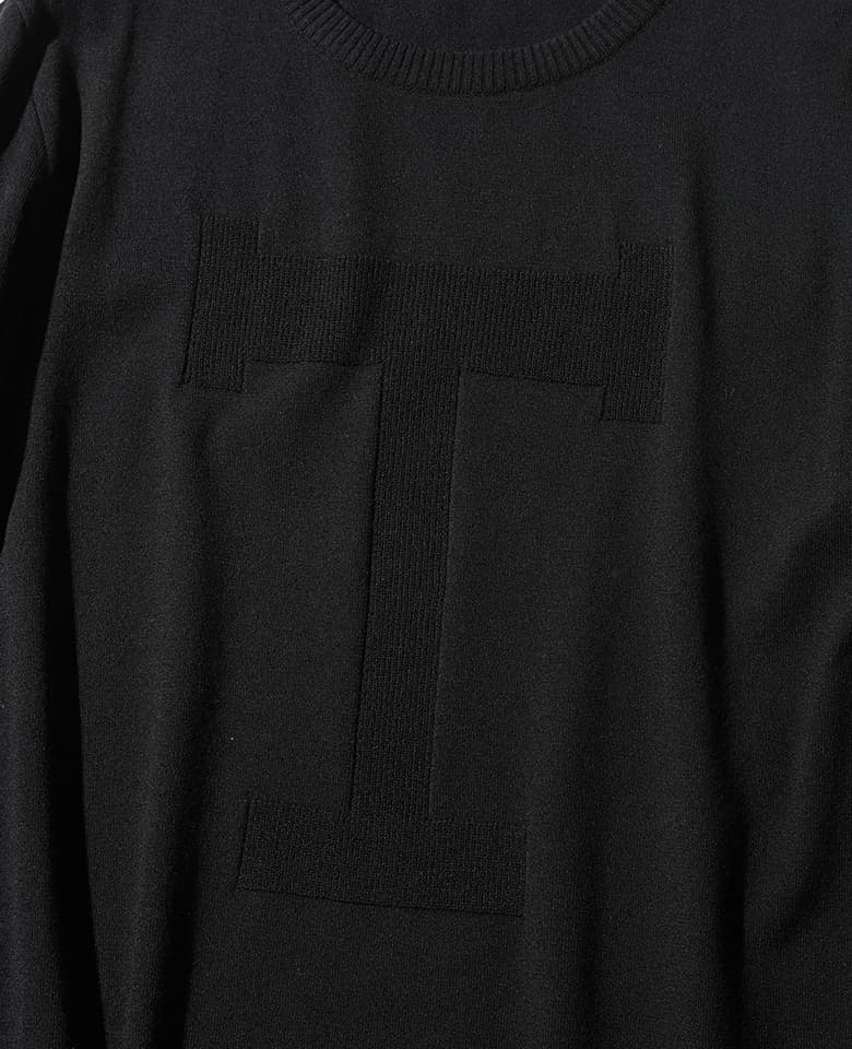 「T」ニット - Image 3