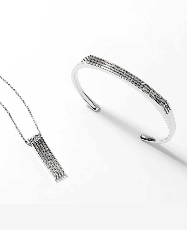 Diamond Pendant ダイヤモンドペンダント(ホワイトゴールド) - Image 4