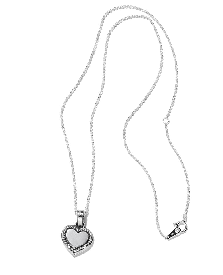 HEART ENCLOSED SIGNET PENDANT - Image 2