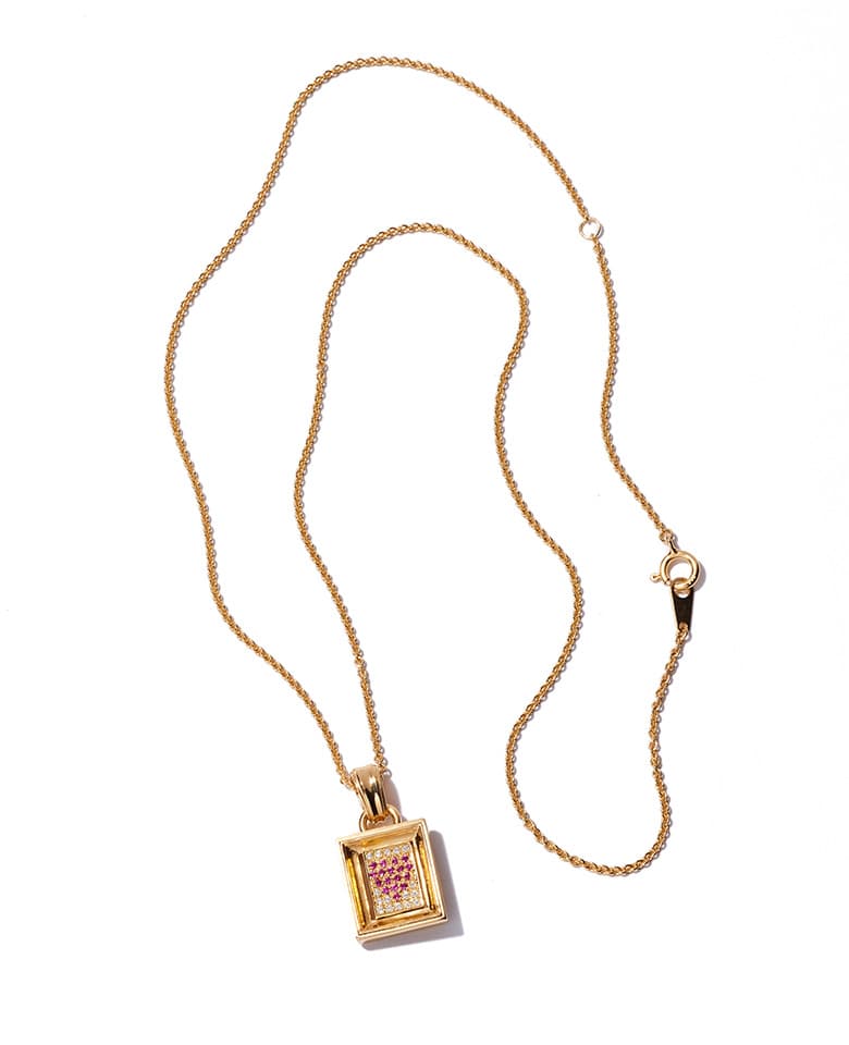 ART FRAME PENDANT  “ROUND AND ROUND” - Image 3