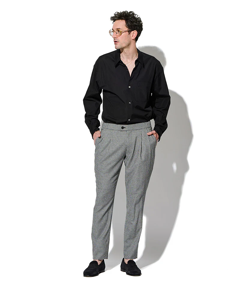 ヴィスコースチェックパンツ - Image 5