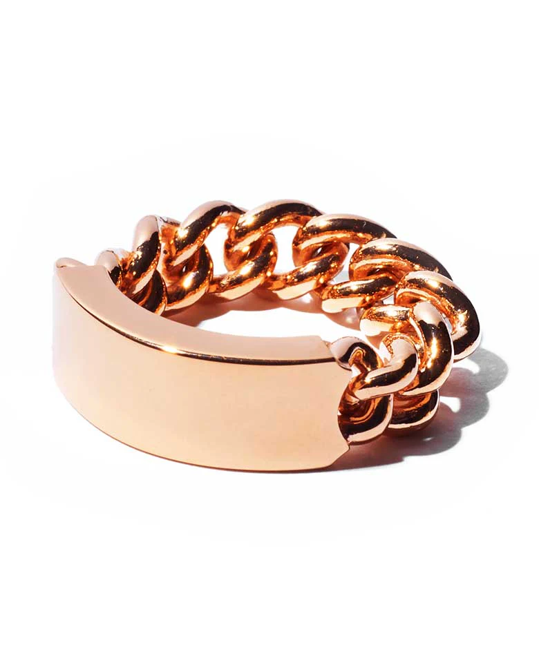 Blank logo ID Chain Ring - Image 3