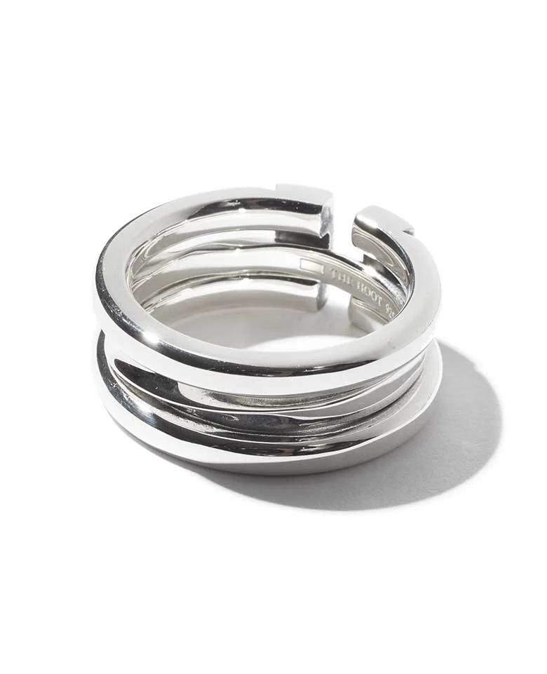 Twin Highdome Space Ring - Image 3