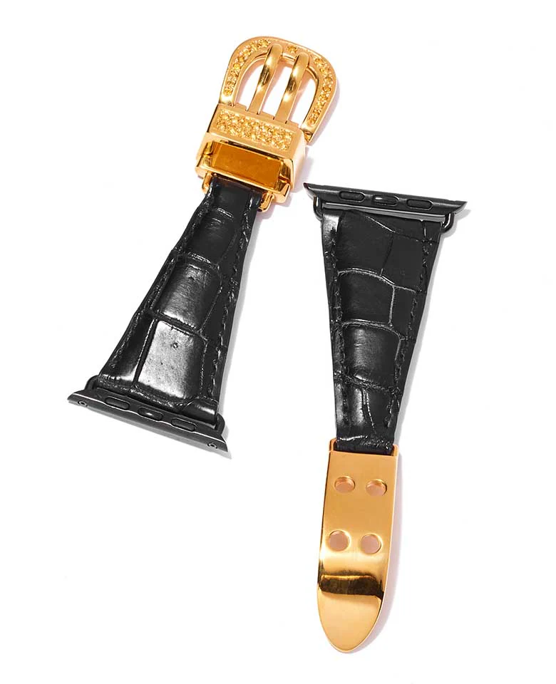 <LEON別注>2ピン バックル / クロコレザー with - Image 3