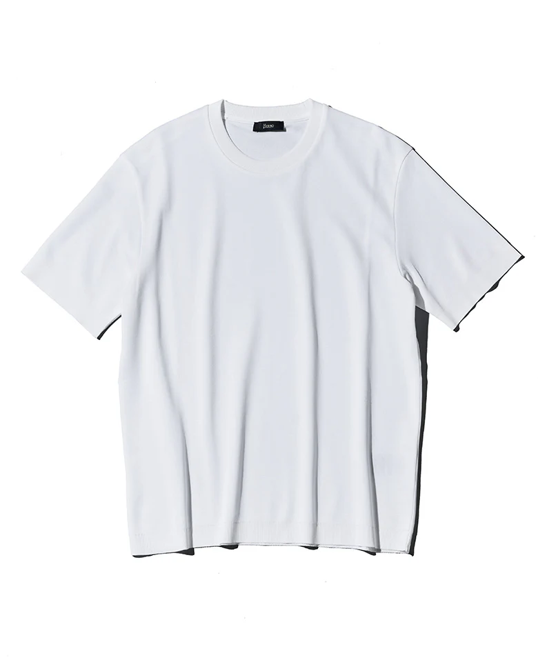 ニットエフェクト半袖Tシャツ - Image 2