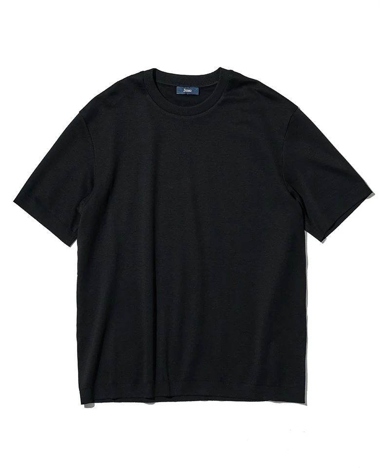 ニットエフェクト半袖Tシャツ - Image 6