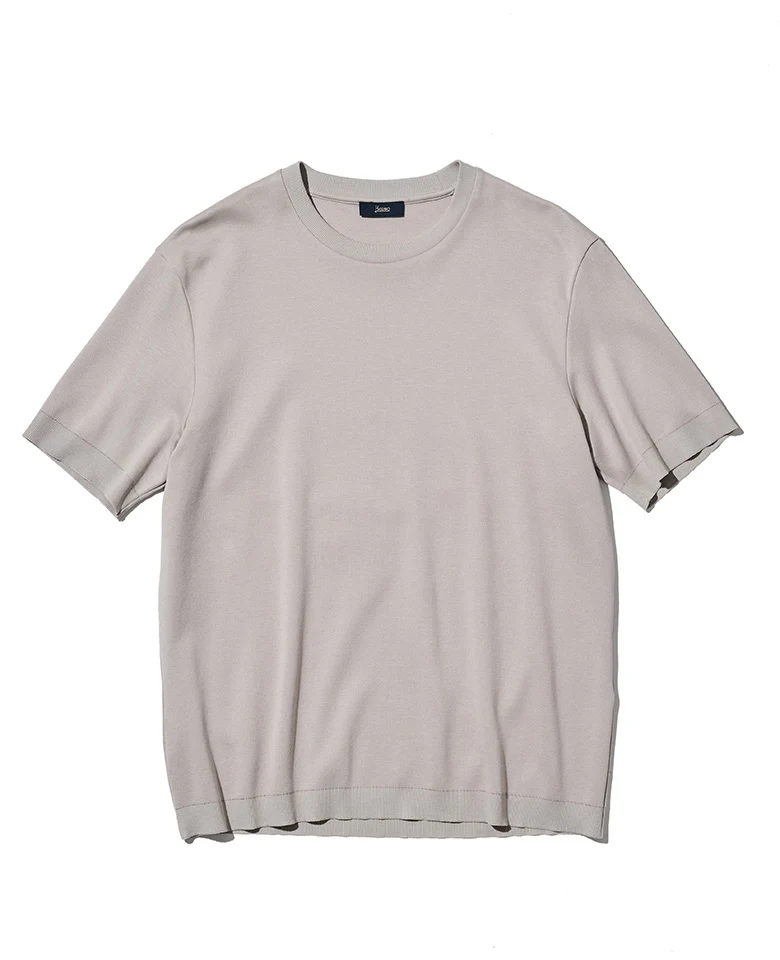ニットエフェクト半袖Tシャツ - Image 9