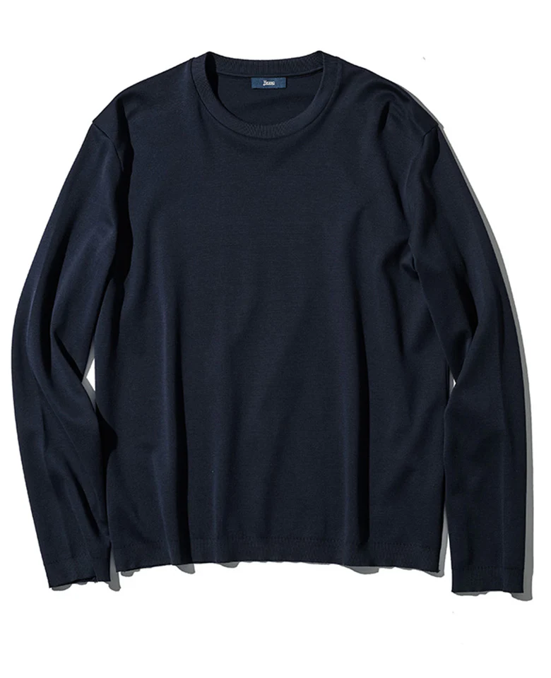 ニットエフェクト 長袖Tシャツ - Image 2