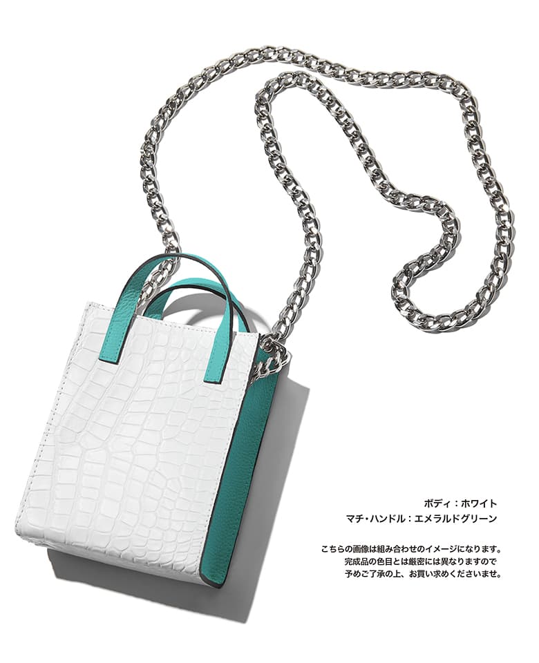 【Club LEON別注】クロコ×牛革コンビ チェーン付き - Image 22