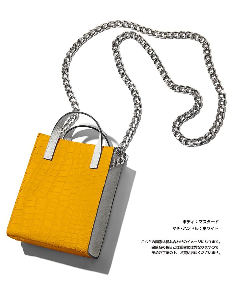 【Club LEON別注】クロコ×牛革コンビ チェーン付き - Image 31