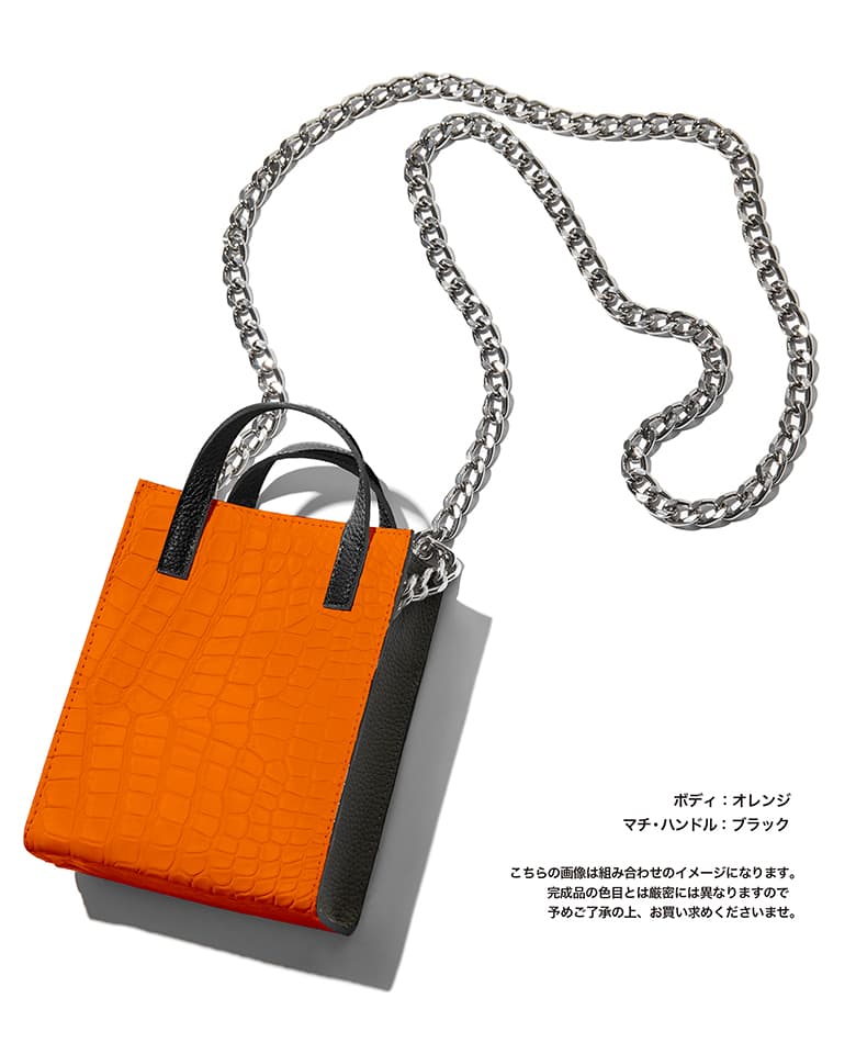 【Club LEON別注】クロコ×牛革コンビ チェーン付き - Image 34