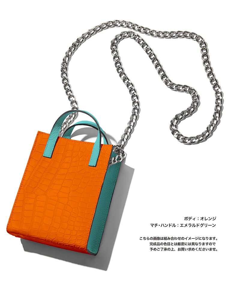 【Club LEON別注】クロコ×牛革コンビ チェーン付き - Image 35
