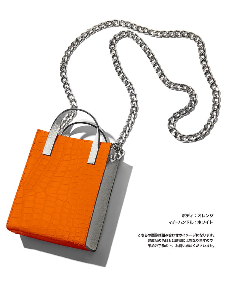 【Club LEON別注】クロコ×牛革コンビ チェーン付き - Image 36