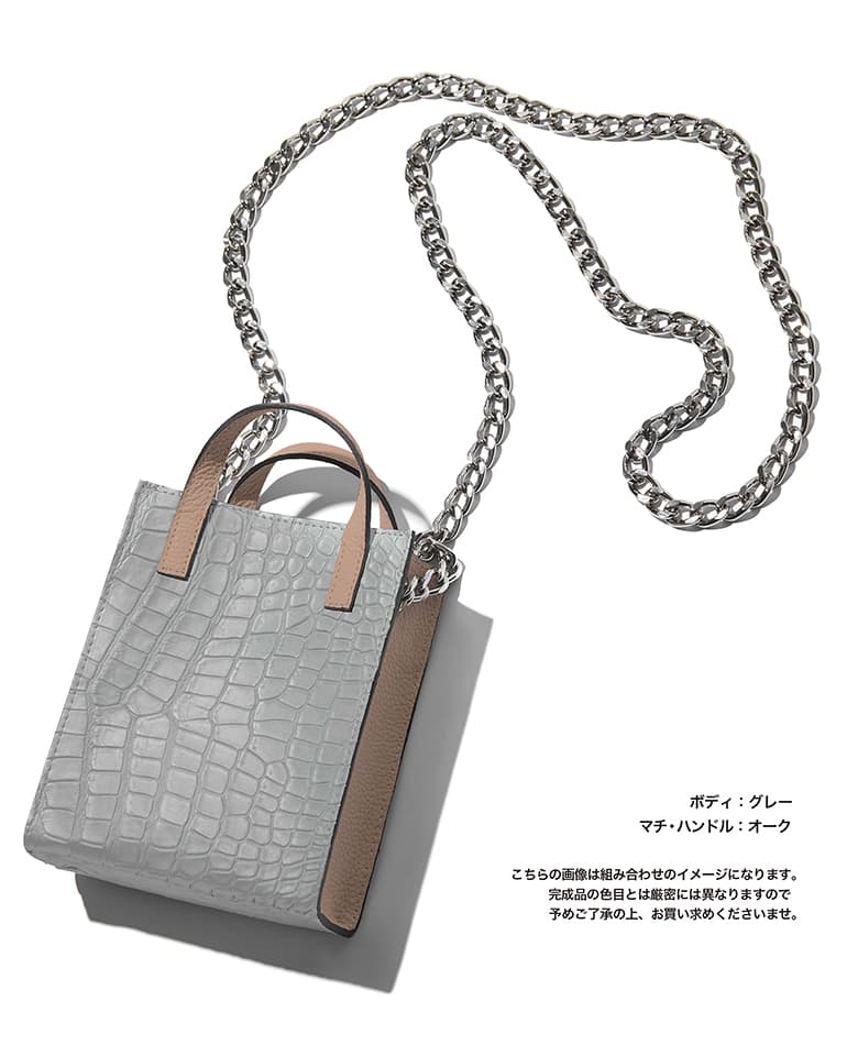 【Club LEON別注】クロコ×牛革コンビ チェーン付き - Image 40