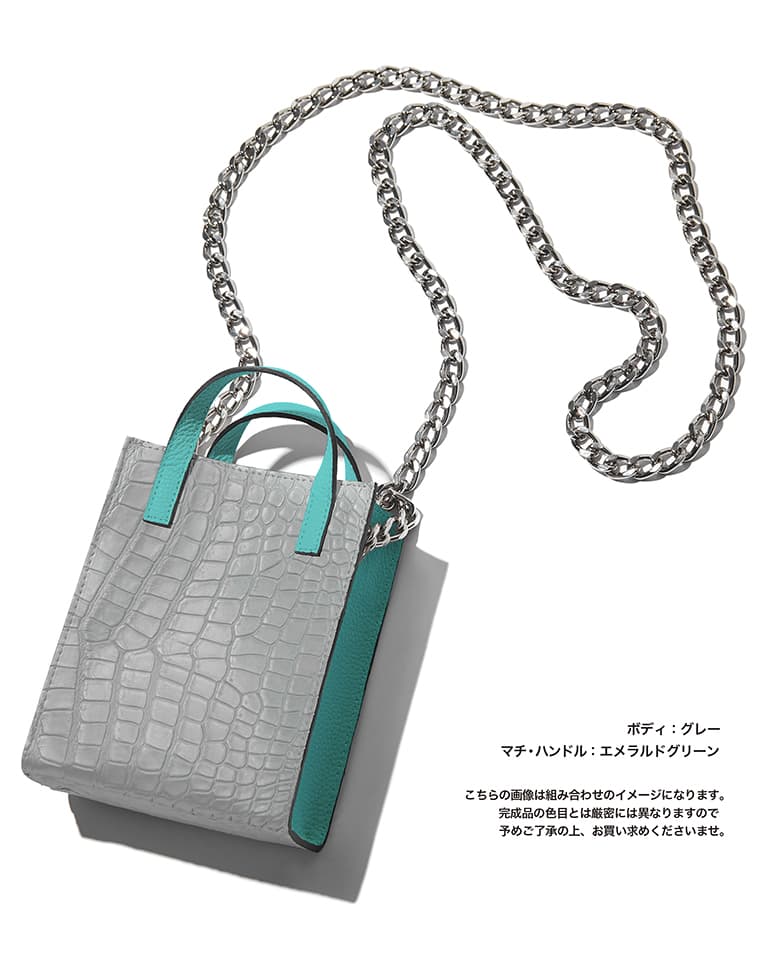 【Club LEON別注】クロコ×牛革コンビ チェーン付き - Image 41