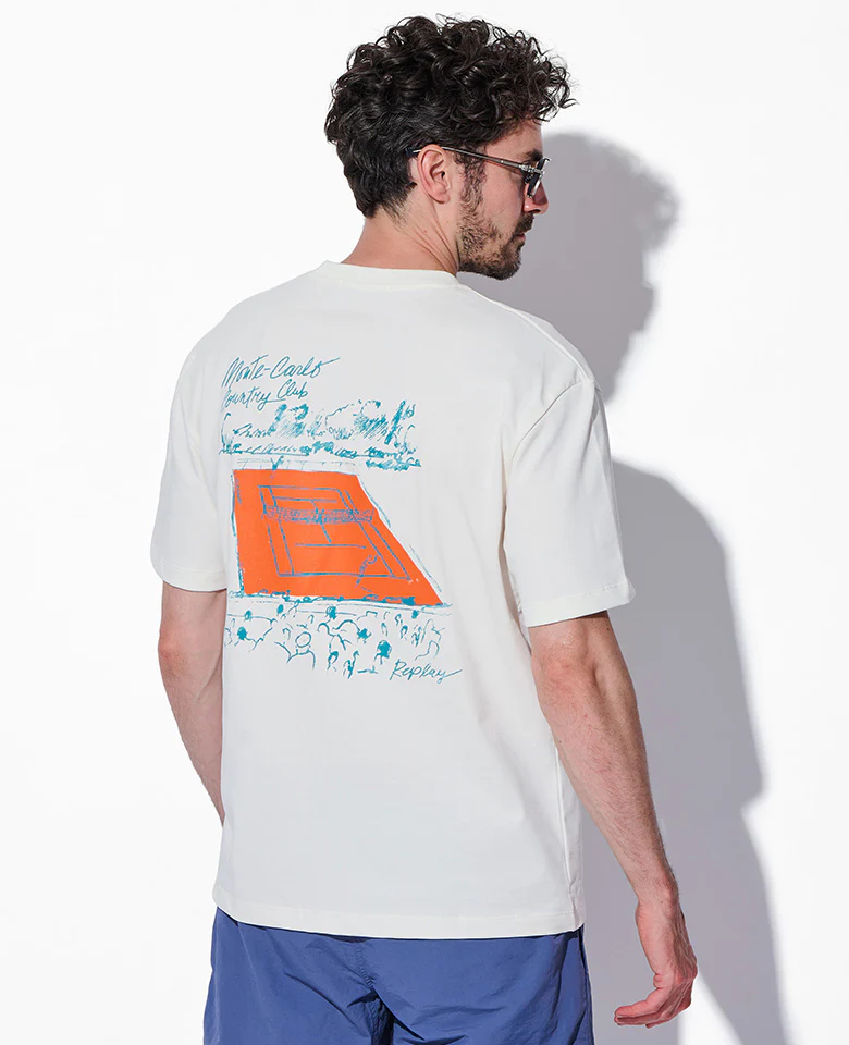 REPLAY × Monte Carlo Country Club オーバーサイズ Tシャツ - Image 4
