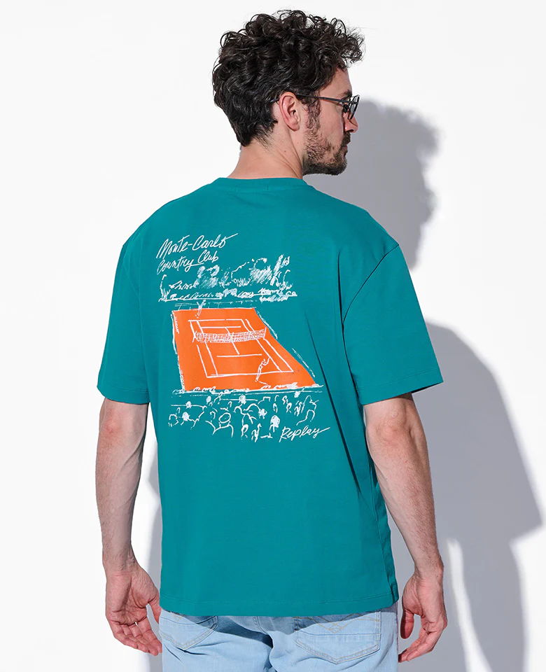REPLAY × Monte Carlo Country Club オーバーサイズ Tシャツ - Image 9