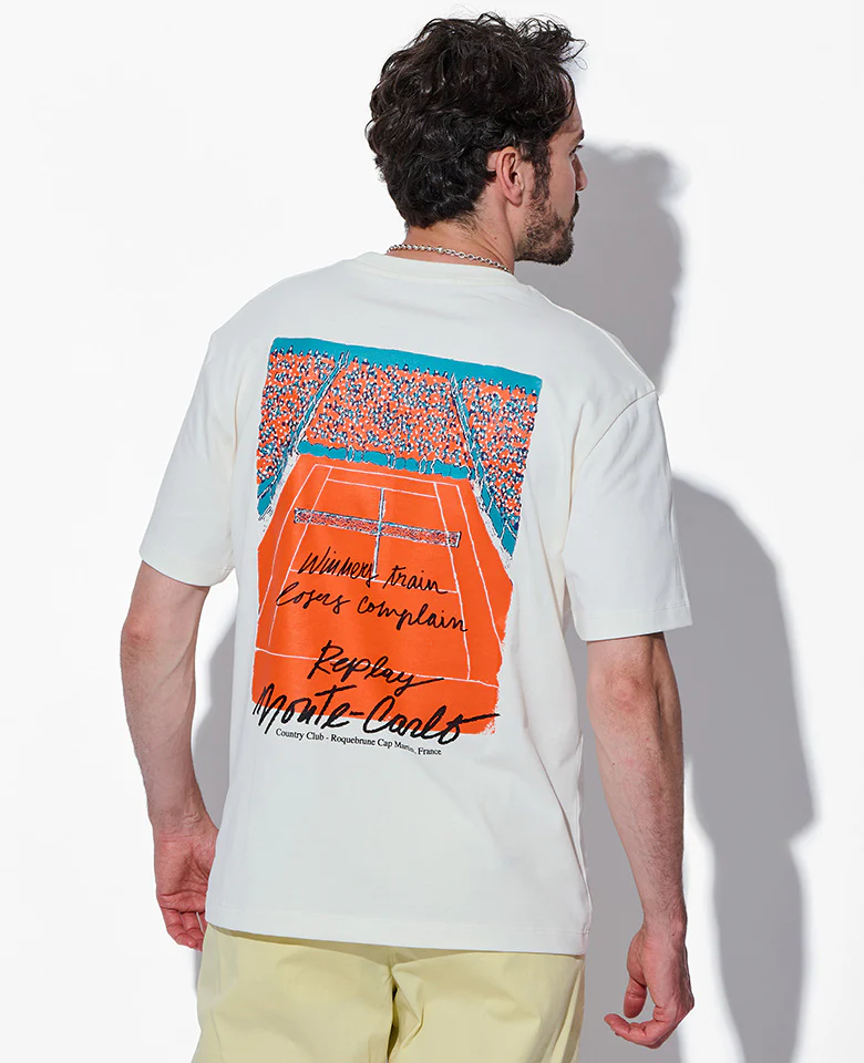 REPLAY × Monte Carlo Country Club オーバーサイズ Tシャツ - Image 4