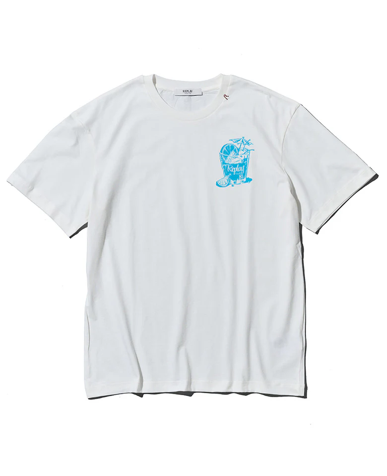ベーシックジャージーカクテルプリント Tシャツ - Image 2