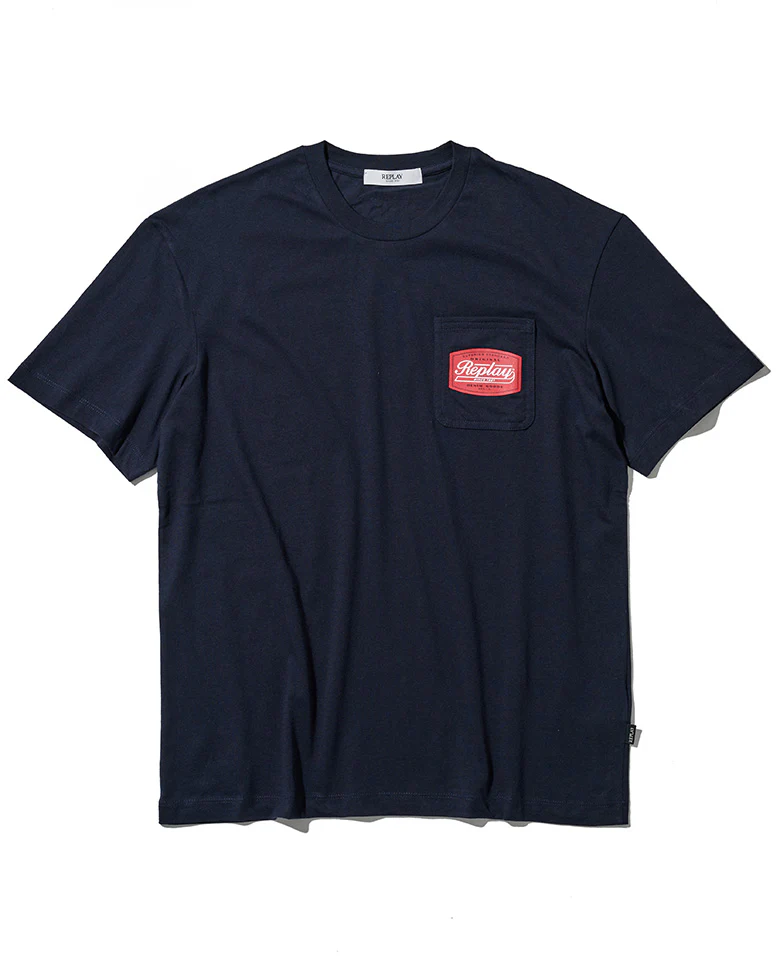 ベーシックジャージーレトロプリント ポケTシャツ - Image 6